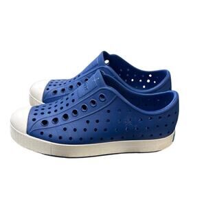 Native Jefferson Slip On Shoes Blue Toddler Size 11